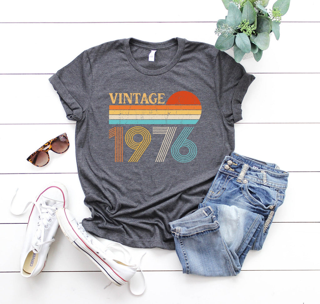 Retro 1976 Birthday Shirt: Vintage 50th Birthday Gift