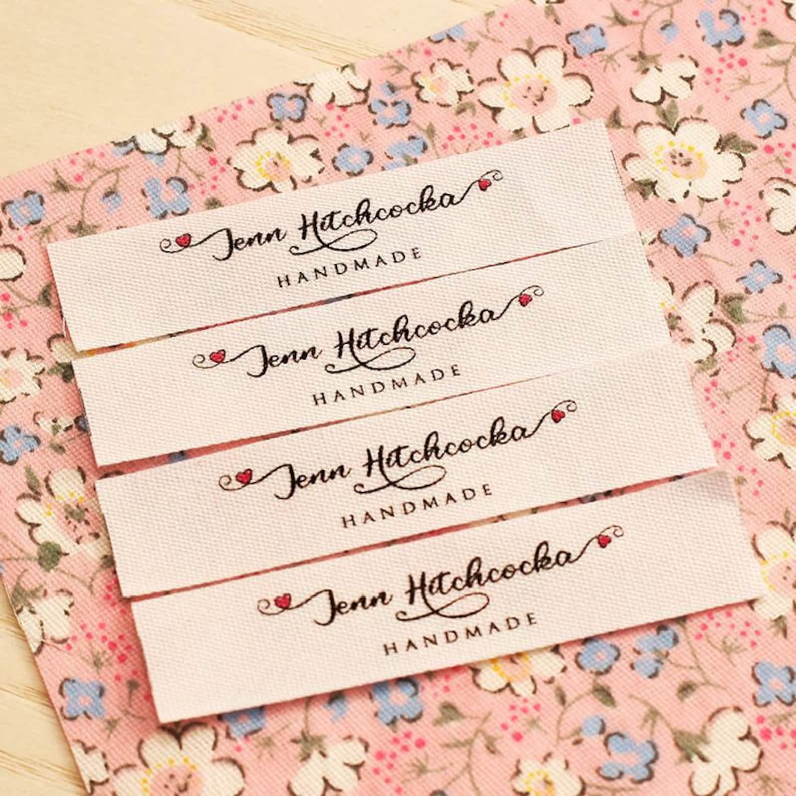 15*70 mm Cotton With Logo or Text Sewing accessori Label,tags for knitted things,Custom,Personalizada,handmade label,gift tags
