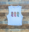 Crop Tank, What Dreams Are Made Baby Tee, Crop Top, Retro 90's Show, Y2K, Nostalgic crop