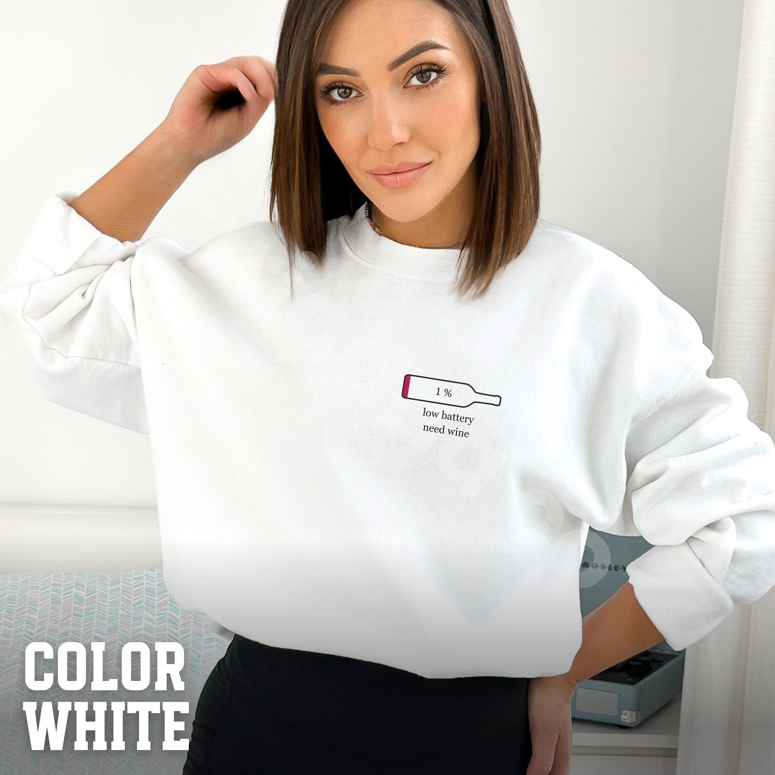 Wine Lover Sweatshirt: Brunch Outfit, Wine Tasting Sweater