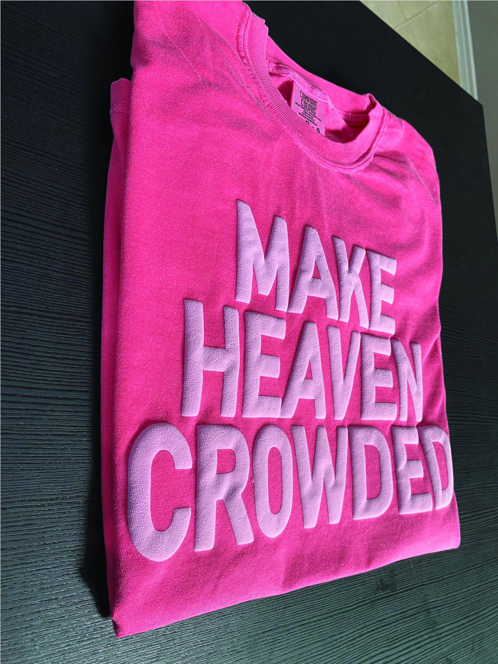 Make Heaven Crowded Unisex Christian Shirt,Christian clothing,Bible verse shirt,Aesthetic shirt,Religious Shirt, Church Shırt,gıft for her