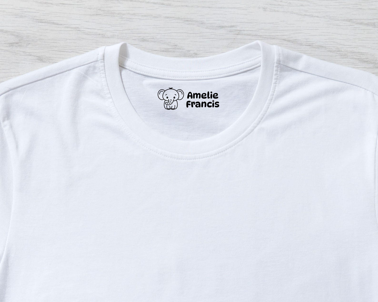 Clothing Name Stamp for Clothing Kids Fabric Stamp Non-Fading School Uniform Custom Stamp. Clothing Labels for Daycare Nursing Homes