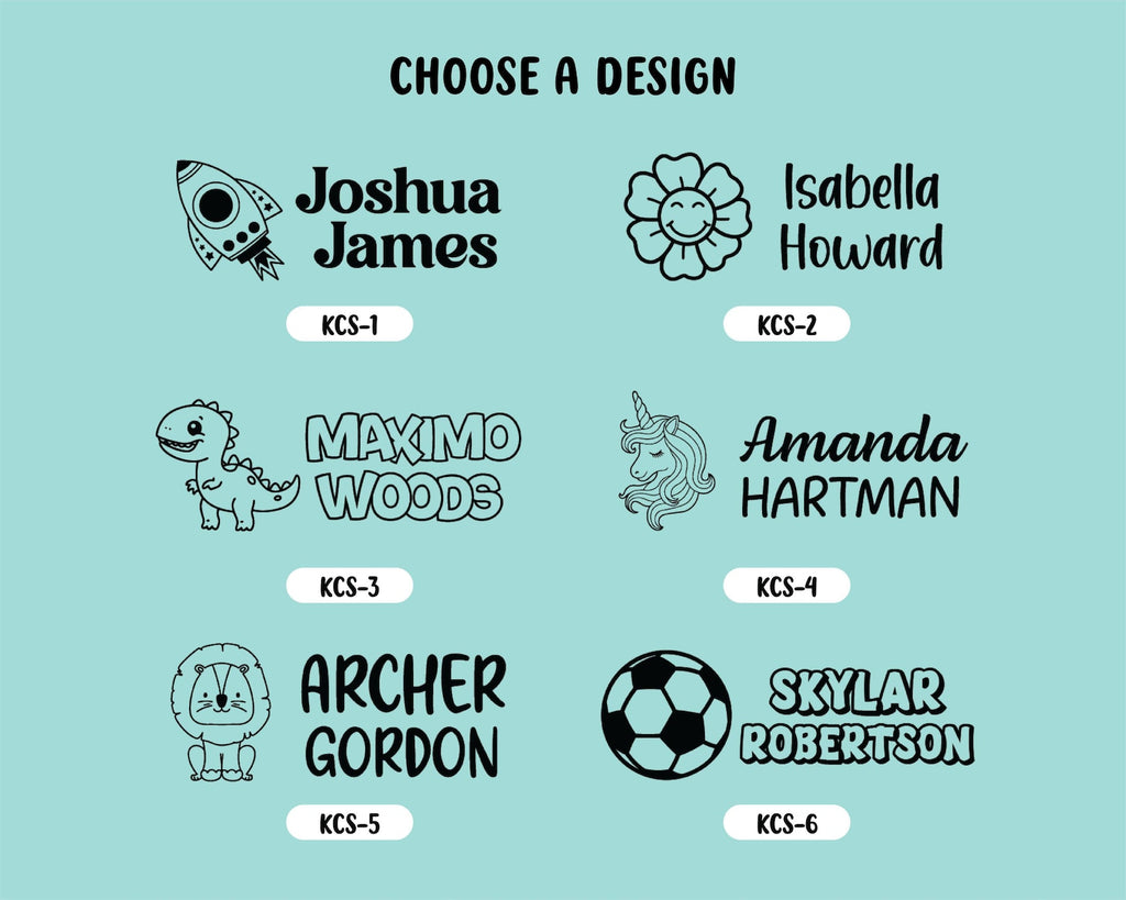 Clothing Name Stamp for Clothing Kids Fabric Stamp Non-Fading School Uniform Custom Stamp. Clothing Labels for Daycare Nursing Homes