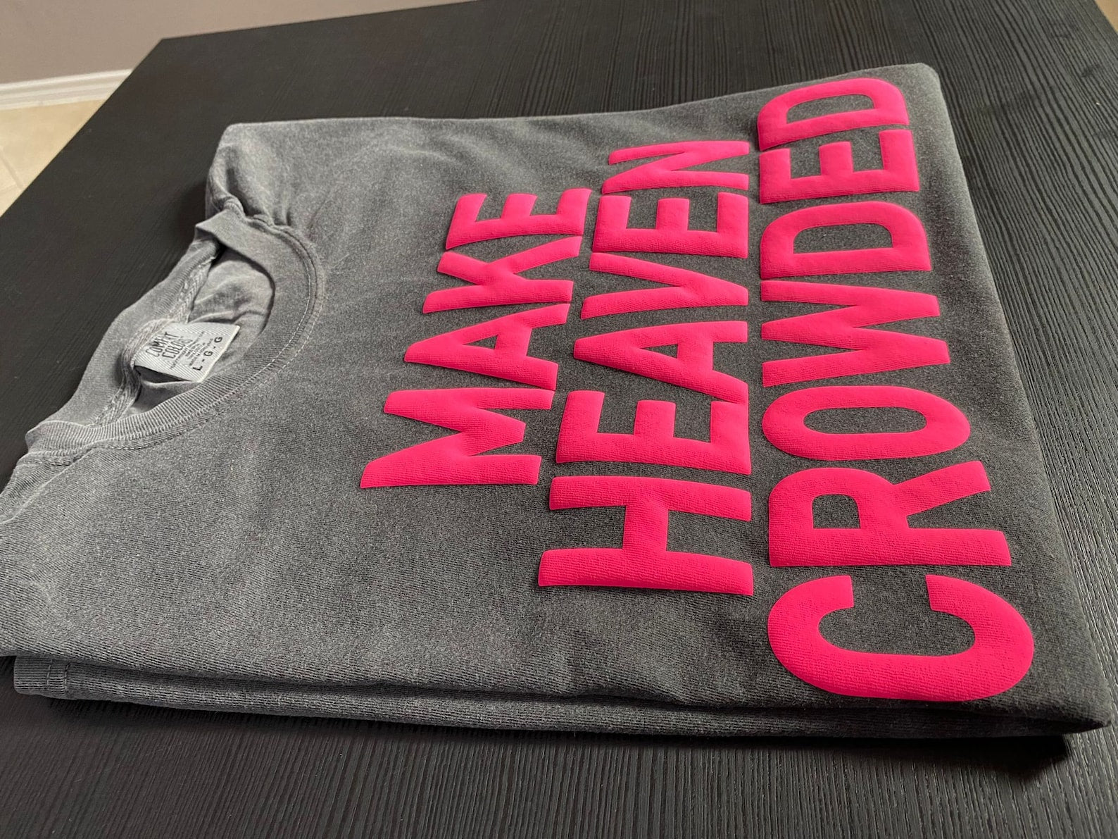 Make Heaven Crowded Unisex Christian Shirt,Christian clothing,Bible verse shirt,Aesthetic shirt,Religious Shirt, Church Shırt,gıft for her