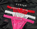 Boyfriend Gift, Custom Name Thong G-strings,  Custom Thong, Couple Gift, Gift For Husband, Personalised Thong With Any Name
