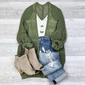 Crochet Bohemian Netted Cardigan Lightweight comfy oversize cardigan