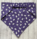 Dog Bandana, Spooky Friends, Elastic Pet Bandana, Scrunchie Dog Bandana, Personalized Dog Bandana, Halloween Pets, Pet Clothing