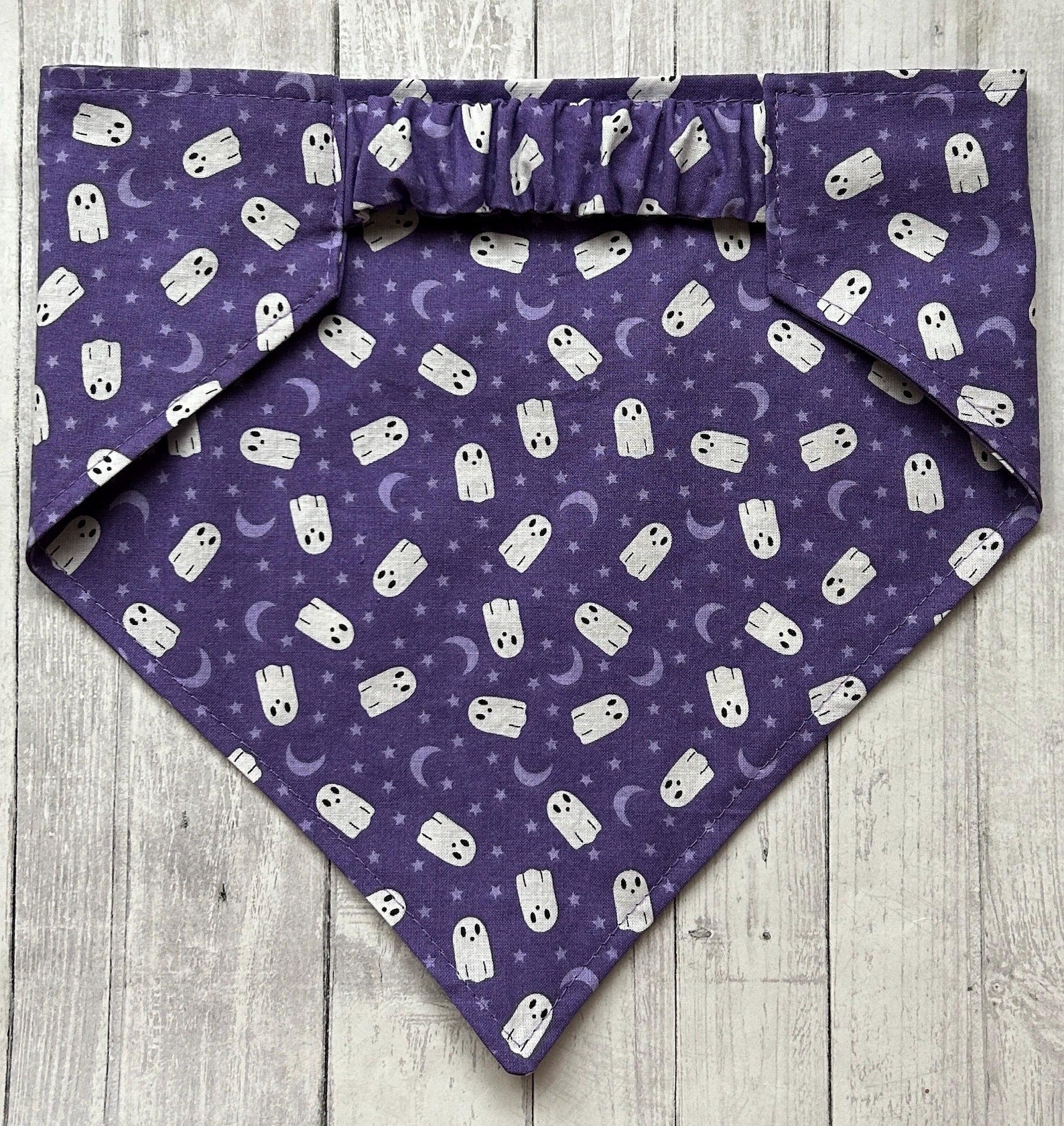 Dog Bandana, Spooky Friends, Elastic Pet Bandana, Scrunchie Dog Bandana, Personalized Dog Bandana, Halloween Pets, Pet Clothing