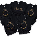 Bachelorette Party Shirts: Bride & Bridesmaid Matching Group Tees