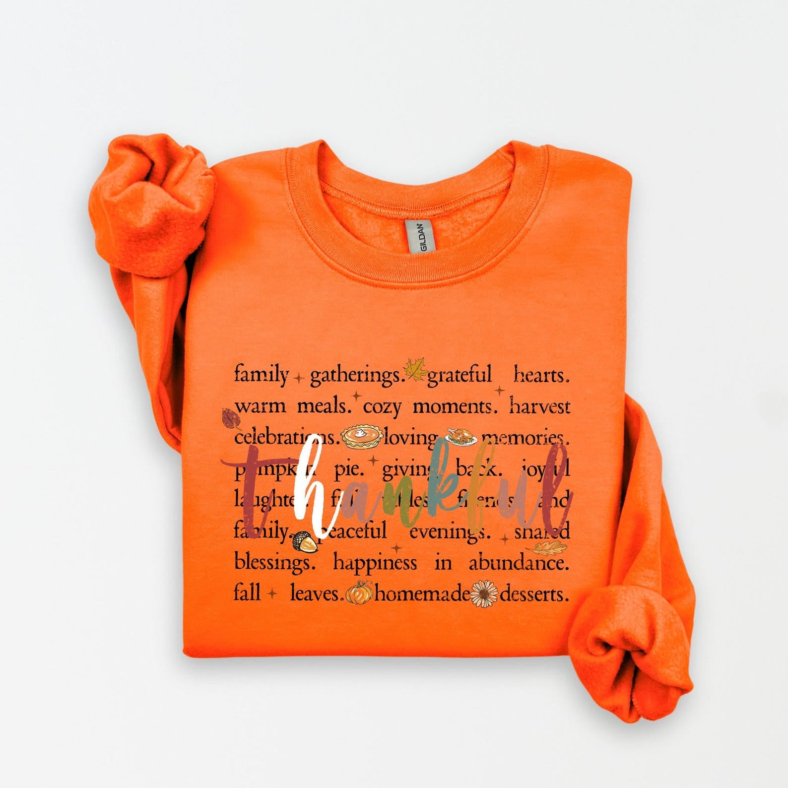 Thankful Sweatshirt, Thankful Shirt, Womens Thanksgiving Sweatshirt, Cute Thanksgiving Shirt, Fall Clothing, Thankful Family Shirts