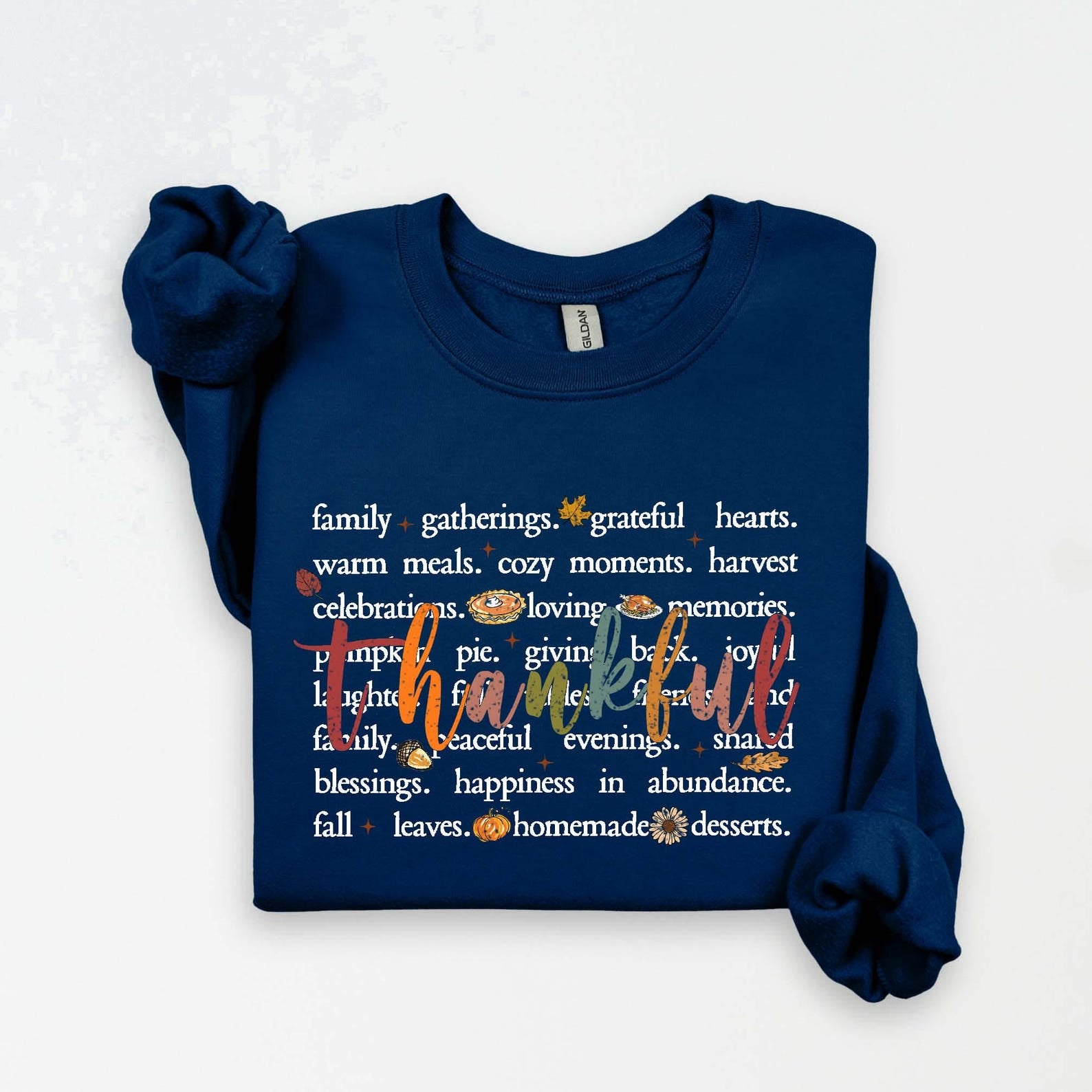 Thankful Sweatshirt, Thankful Shirt, Womens Thanksgiving Sweatshirt, Cute Thanksgiving Shirt, Fall Clothing, Thankful Family Shirts