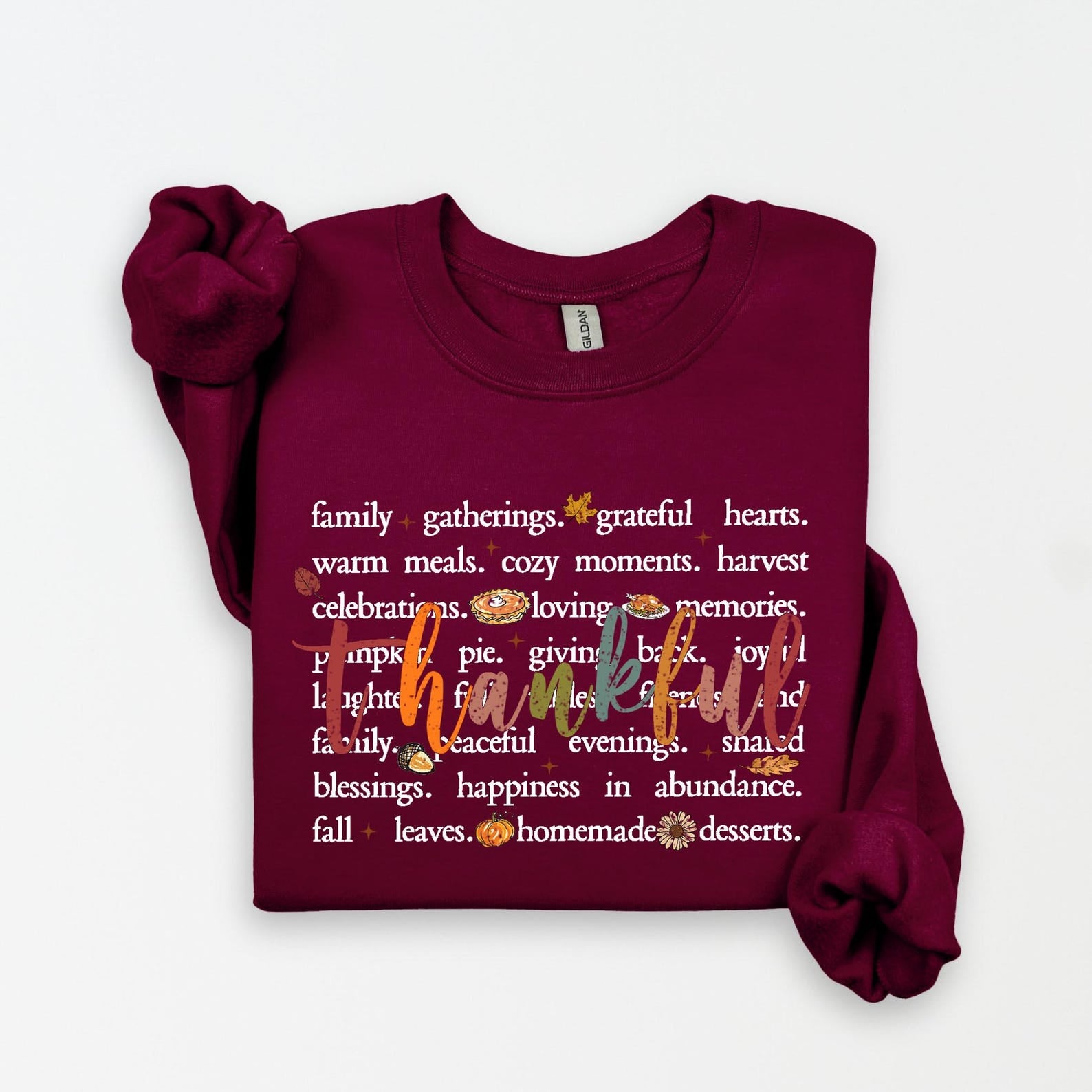 Thankful Sweatshirt, Thankful Shirt, Womens Thanksgiving Sweatshirt, Cute Thanksgiving Shirt, Fall Clothing, Thankful Family Shirts