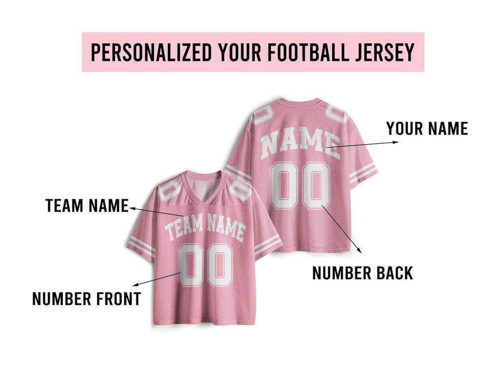 Personalized Team Name & Number Football Jersey Shirt For Adult Kid, Custom Football Jersey Shirt, Game Day Outfit For American Football Fan