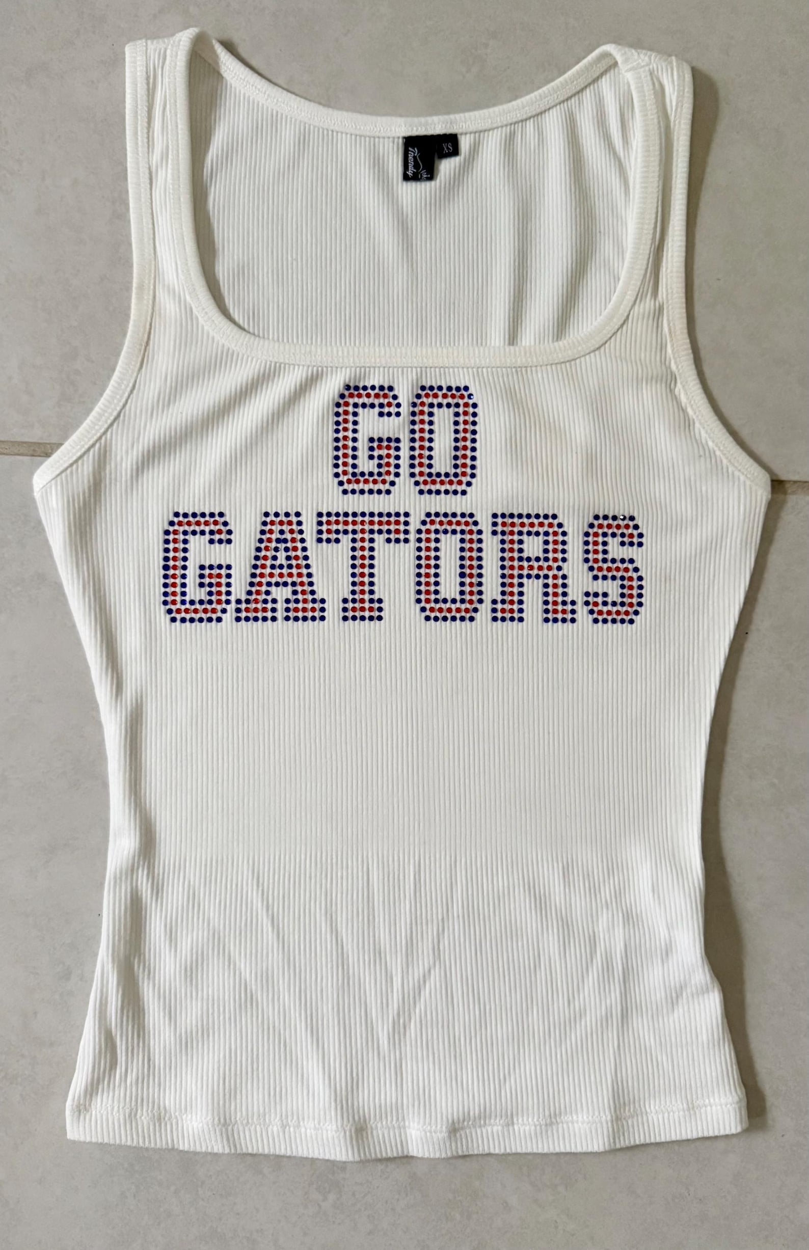 Custom College rhinestone shirt tank top| college bed party