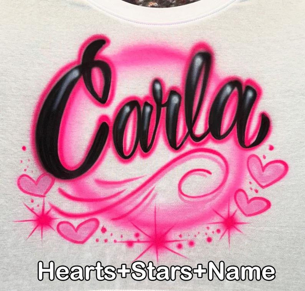 Custom Airbrush Summer Tank Top, Personalized Apparel Neon Cherries