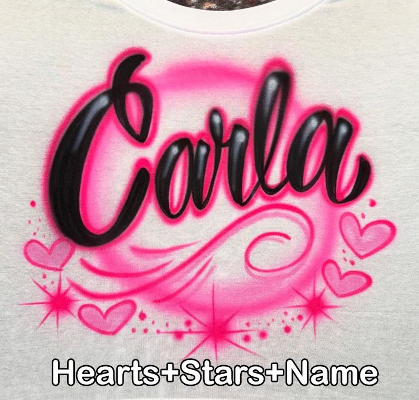 Custom Airbrush Summer Tank Top, Personalized Apparel Neon Cherries