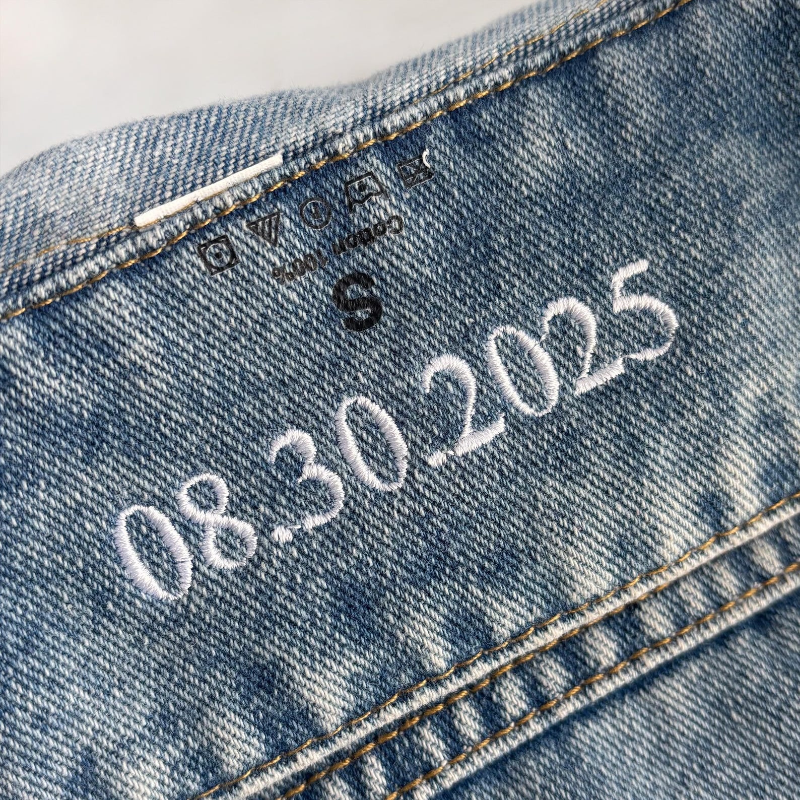 Embroidered Bride Denim Jacket, Bride Jean Jacket, Future Mrs Jacket, Custom Personalized Jacket, Wedding Jean Jacket, Wedding Gift, Bride