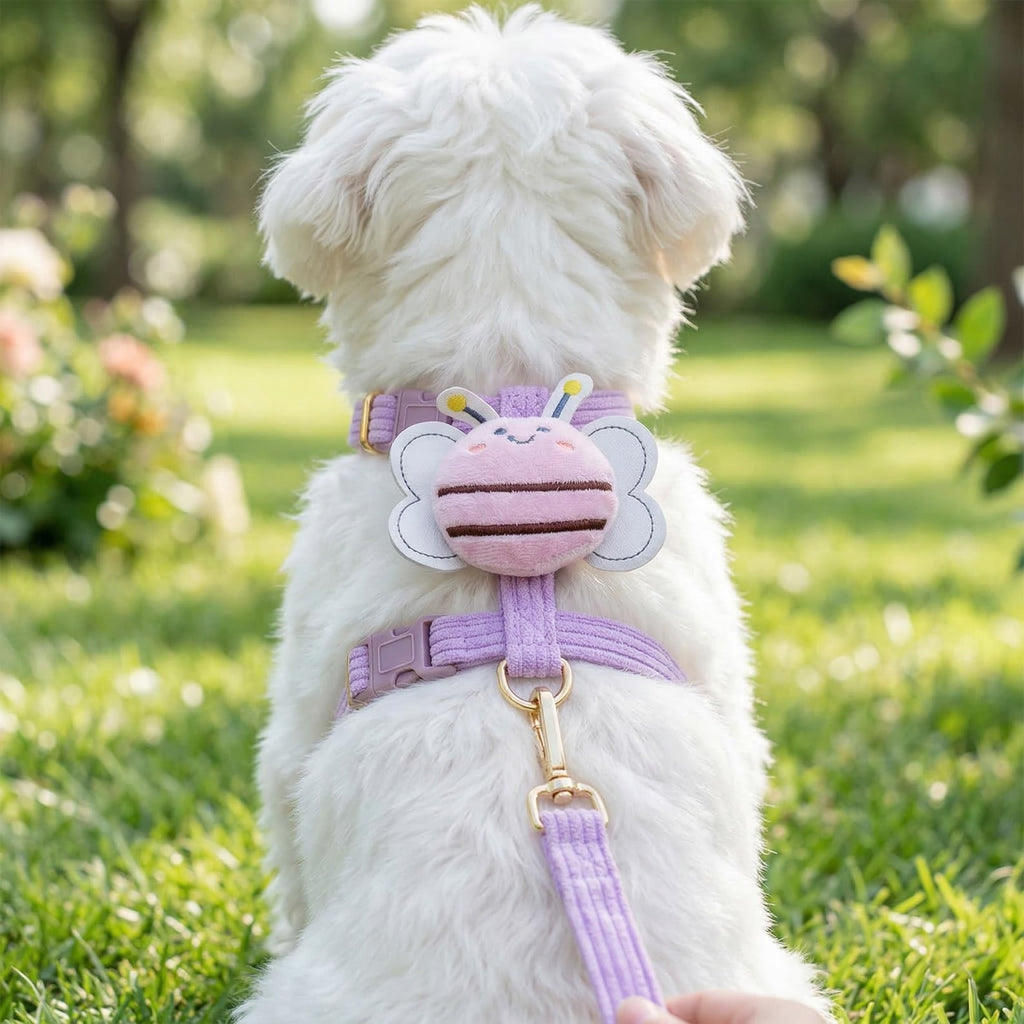 Pet vests with a bee-shaped harness,small dog leash,pet vests,pet clothing,dog clothes,dog mom,dog dad,cat dad,cat mom,gifts for pet lovers