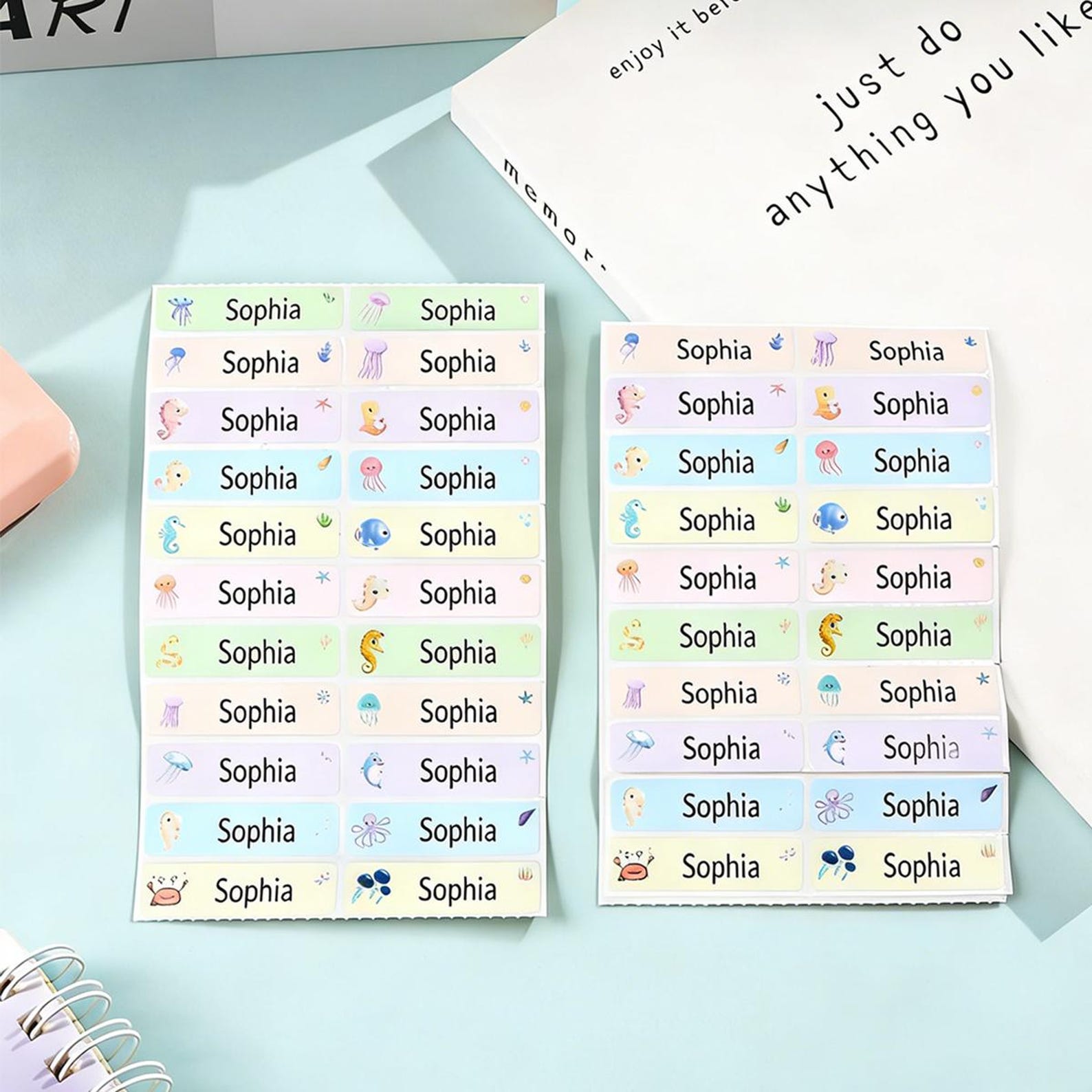 Custom Name Stamp, Personalized Clothing Stamps For Kids Clothes, Customized Signature Stamp, Customizable Name Stamps For Kids, Cute, Son