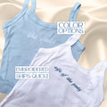 Custom Bach Party Tank Personalized Bride Tank Embroidered Bridesmaid Top Wedding Weekend Girls Trip Shirt Matching Bachelorette Outfit
