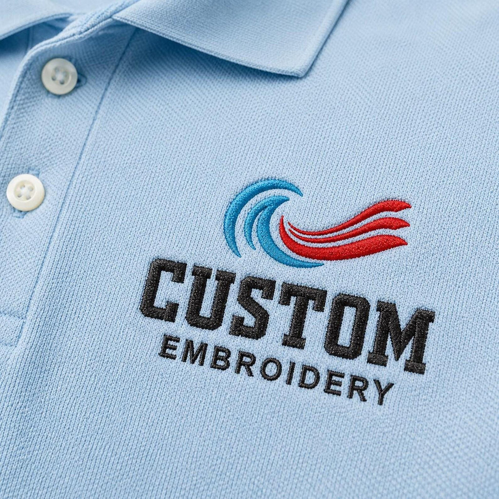 Custom Embroidered Polo Shirt for Men and Women, Personalized & Printed Polo Shirts for Business, Casual Wear, Sports Teams, Work Uniforms