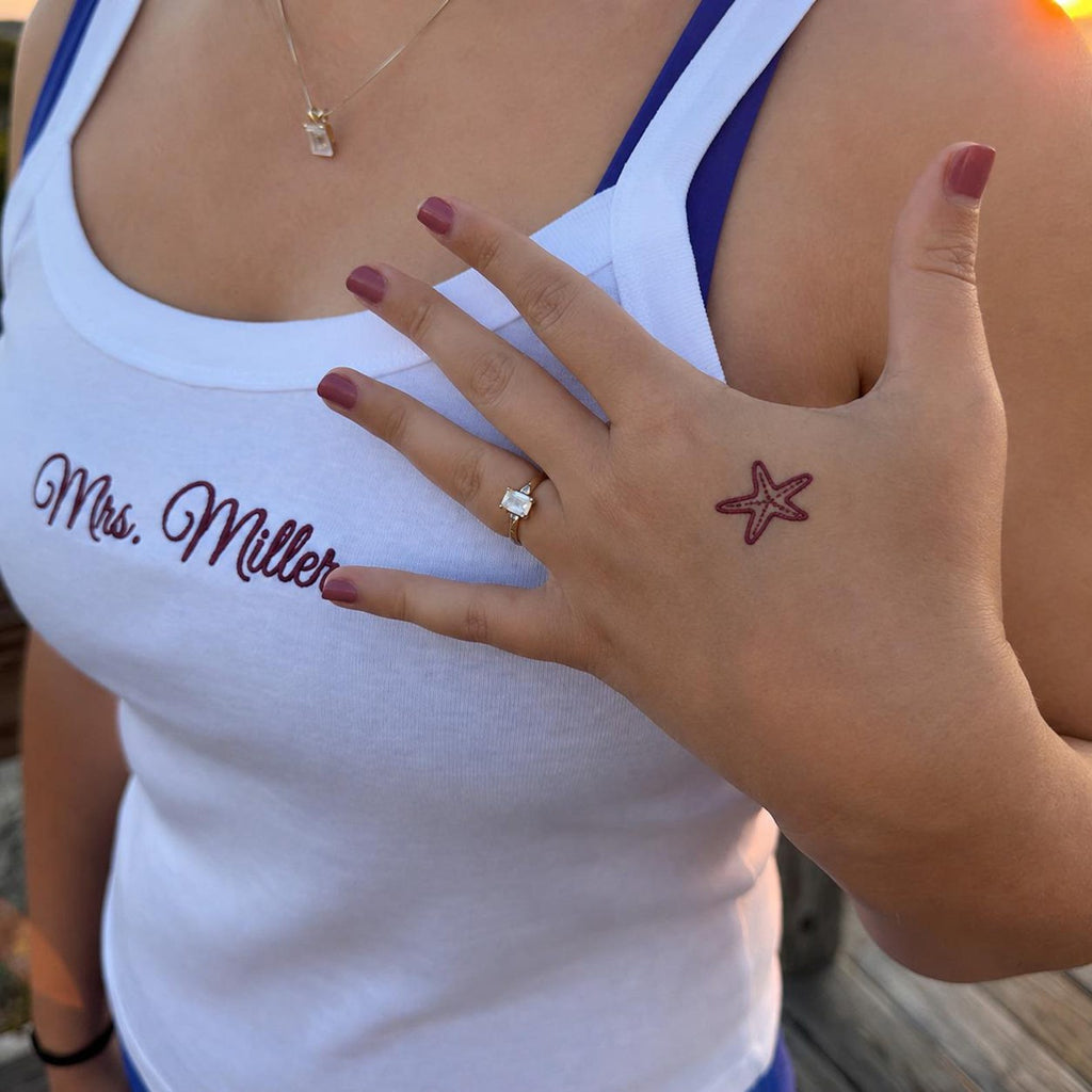 Custom Embroidered Bride Tank Top, Personalized Embroidery Bridesmaid or Maid of Honor Crop Tank Top, Bride To Be, Bridal Shower Gift, TNK12