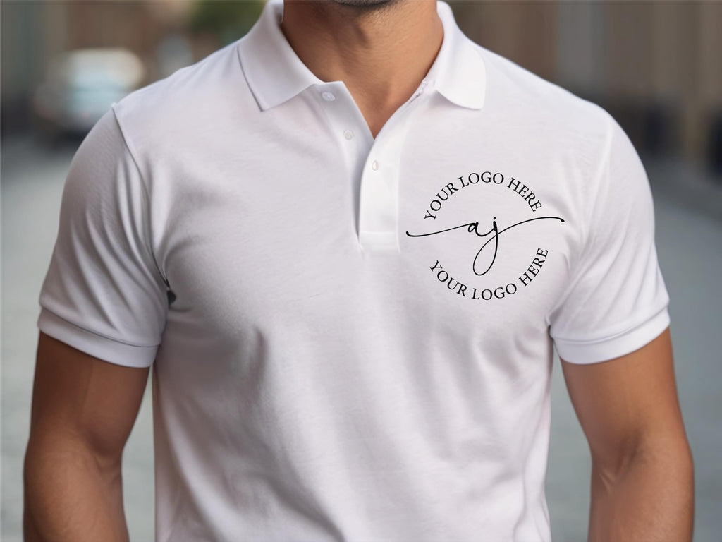Custom Text  Polo Shirt, Personalized Polo for Men and Women, Customized Polo Shirts with Logo, Work Polo Sports and Golf Shirt